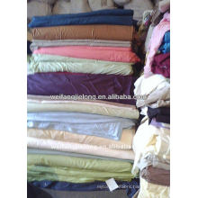 100%cotton or CVC palin dyed bedsheet stock fabric